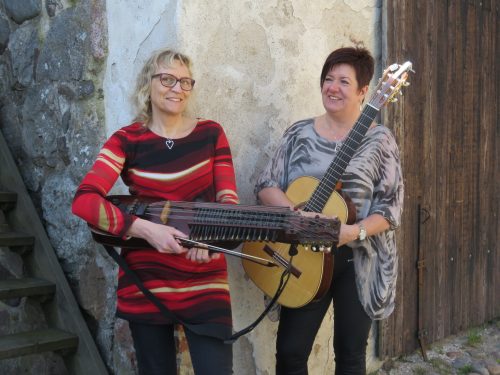 Ann-Catrine och Ingmarie maj 2018