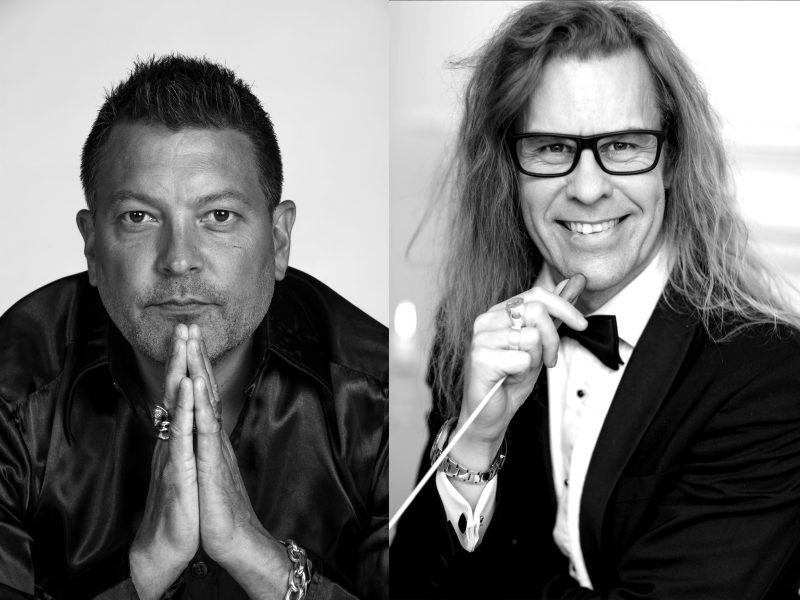 Collage av ett porträtt på Jonas Torrestad respektive Ulf Wadenbrandt. Bilderna är svartvita.